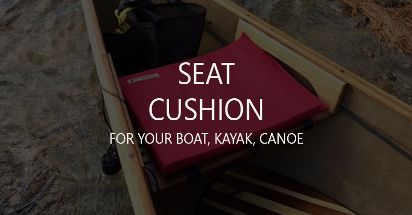 50cm BlackOutdoor Fishing Soft Gel Padded Seat Pad Cushion For Kayak Canoes Boat