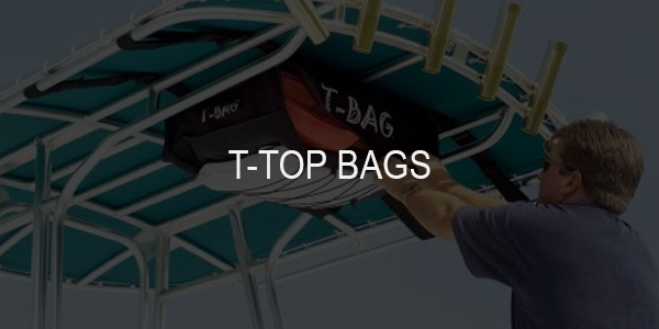 Boat T-Top Storage Bag for PFD Life Jackets